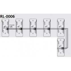 RL-0006 Ενσύρματη ενδοεπικοινωνία με 6 τηλέφωνα/6-Way Intercom